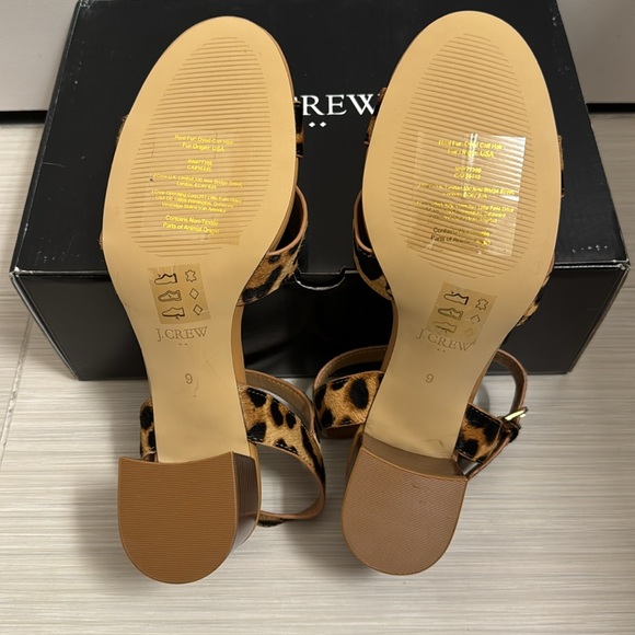 J. Crew Low Block Heel Sandals - Picture 5 of 8
